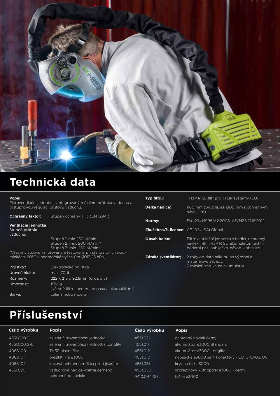 * *Všechny stupně kalibrovány a testovány při standardních podmínkách: 20 C v nadmořské výšce 0m (1013,25 hpa). Pojistka:: Elektronická pojistka Úroveň hluku: max.