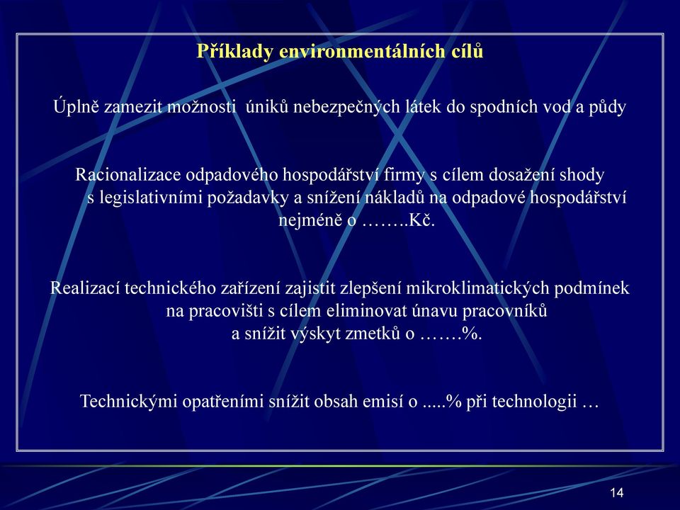 hospodářství nejméně o..kč.