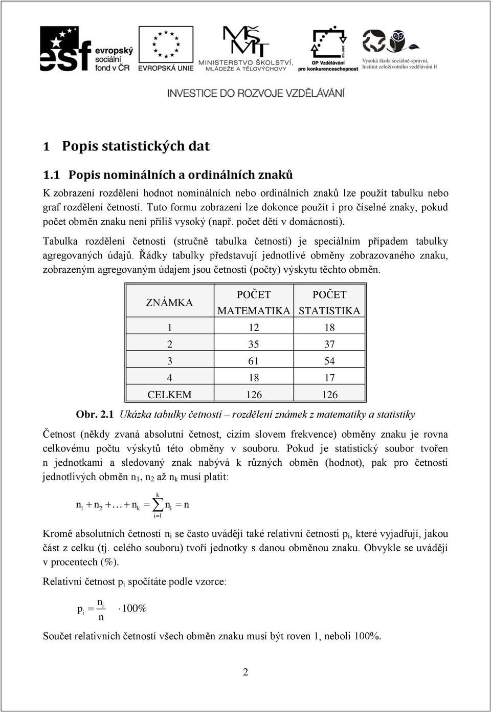 Tabula rozděleí četostí (stručě tabula četostí) je specálím případem tabuly agregovaých údajů.