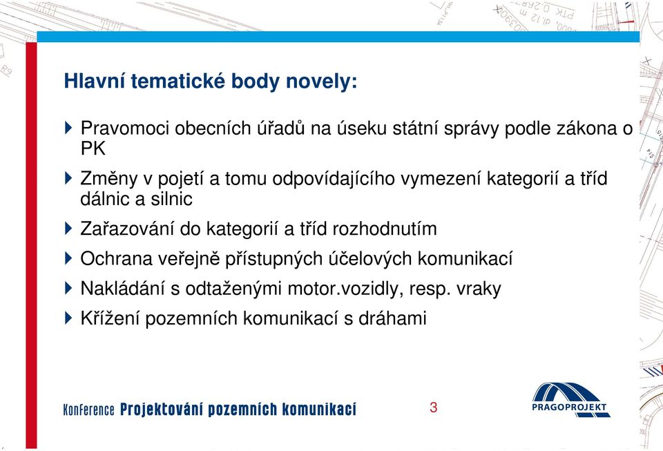 Zařazování do kategorií a tříd rozhodnutím Ochrana veřejně přístupných účelových