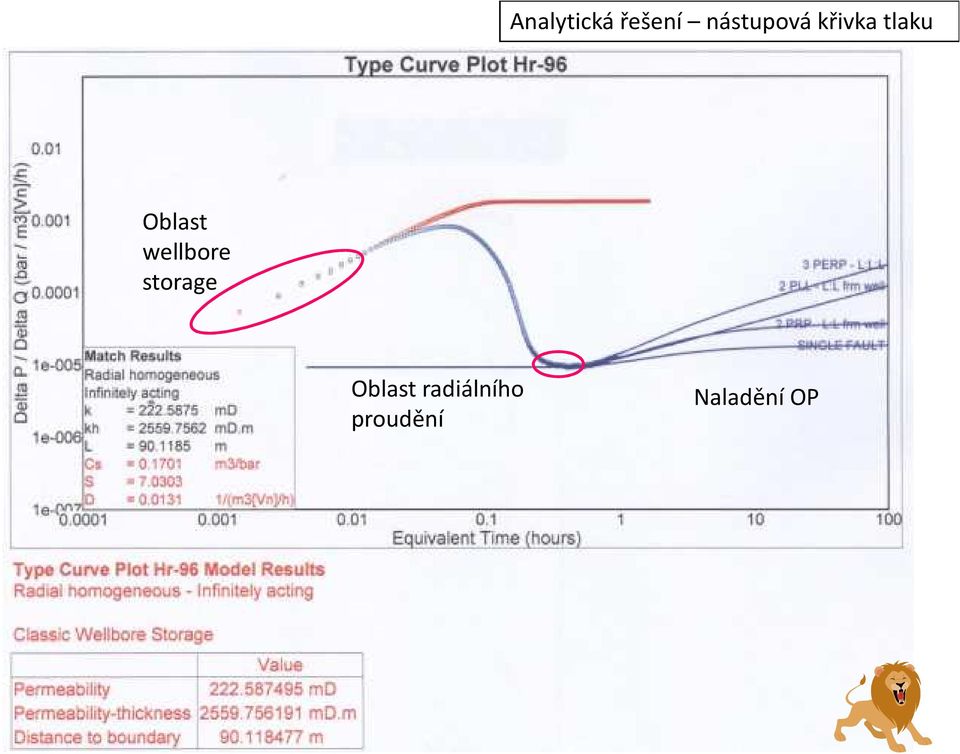 Oblast wellbore storage