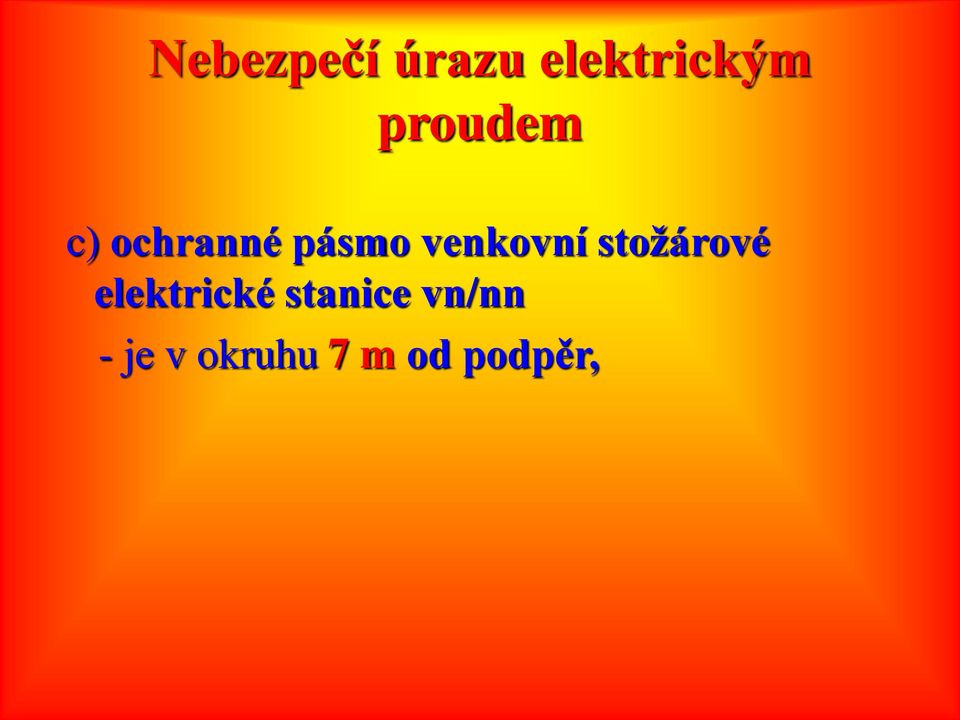 elektrické stanice