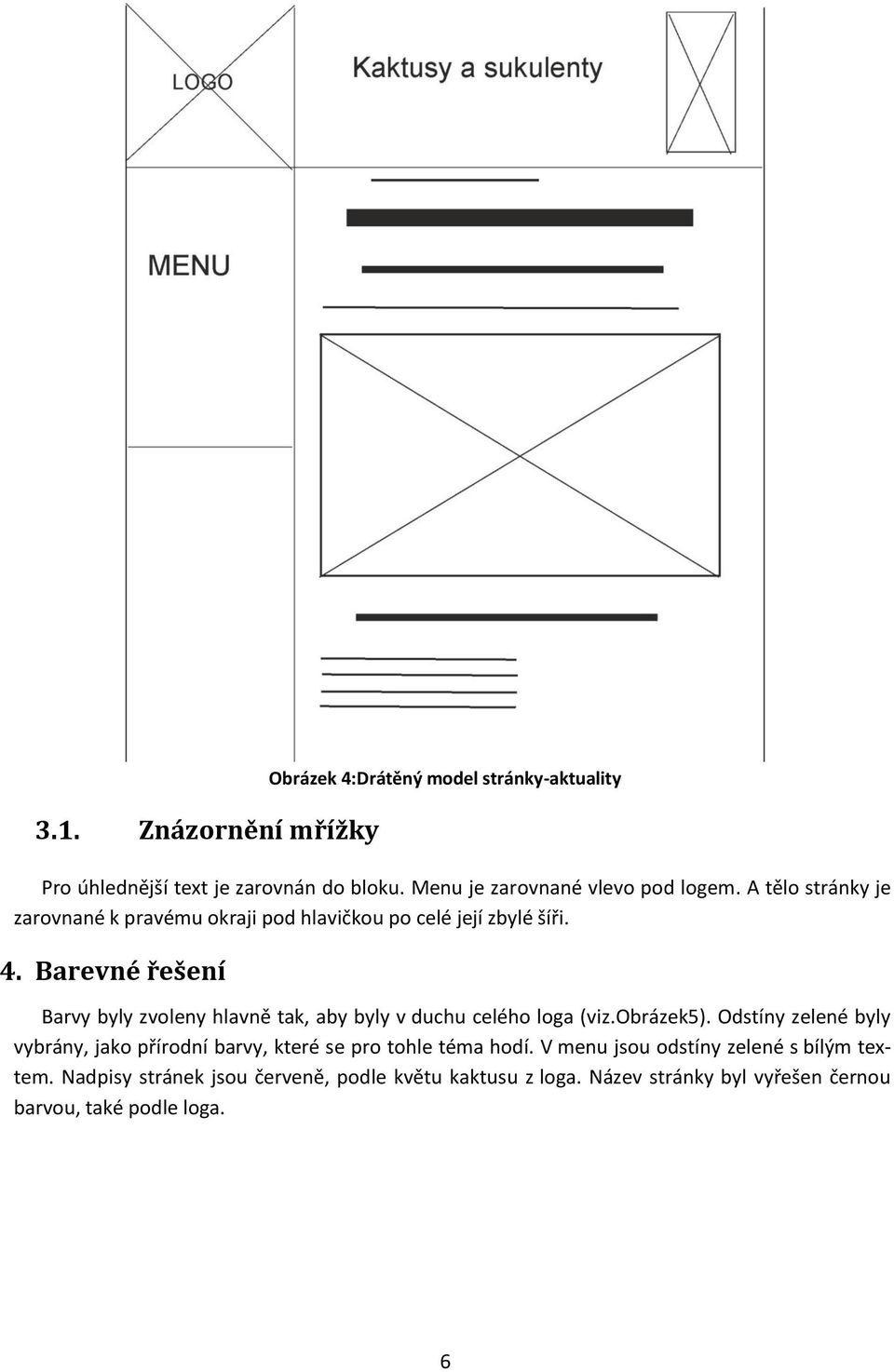 Barevné řešení Barvy byly zvoleny hlavně tak, aby byly v duchu celého loga (viz.obrázek5).