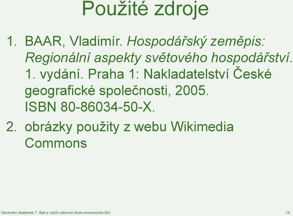 hospodářství. 1. vydání.