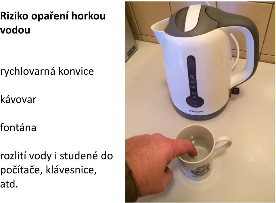 fontána rozlití vody i