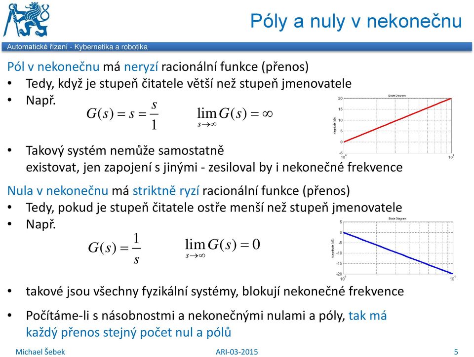 ekoeču má striktě ryzí racioálí fukce (přeos) Tedy, pokud je stupeň čitatele ostře meší ež stupeň jmeovatele Např.