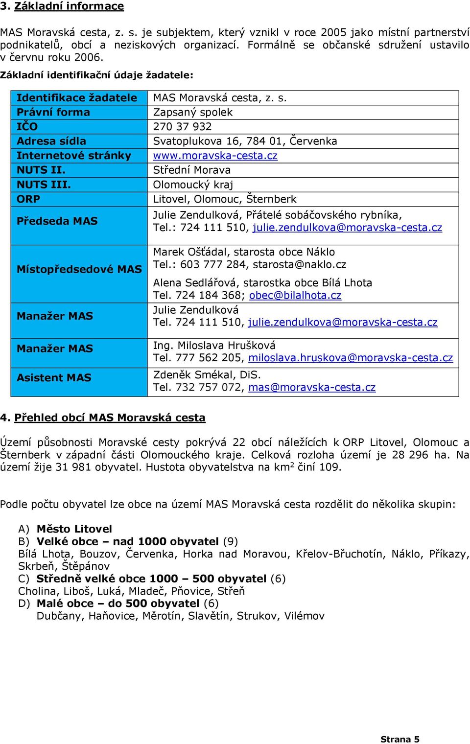 moravska-cesta.cz NUTS II. Střední Morava NUTS III.