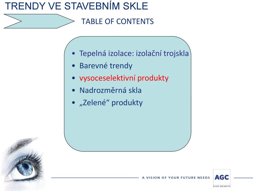 Barevné trendy vysoceselektivní