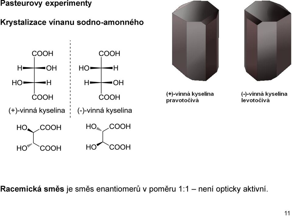 sodno-amonného Racemická směs je