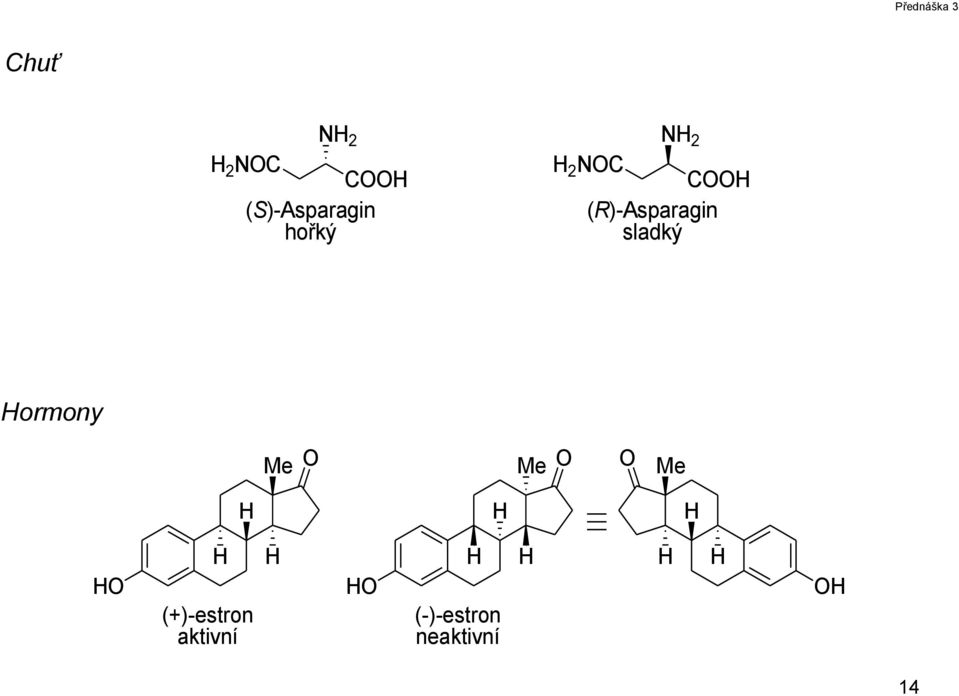 (R)-Asparagin sladký Hormony Me O Me O O Me H