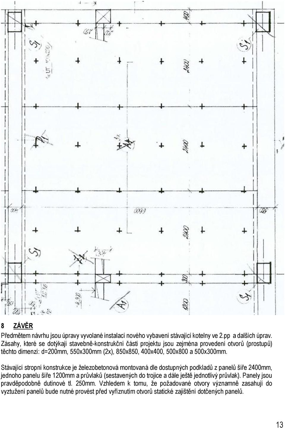 500x300mm.