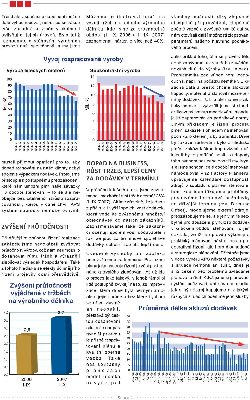 2006 a I. IX. 2007) zaznamenali nárůst o více než 40%.