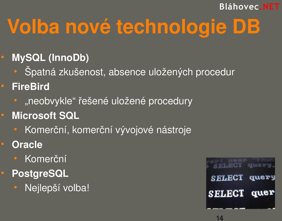 řešené uložené procedury Microsoft SQL Komerční,