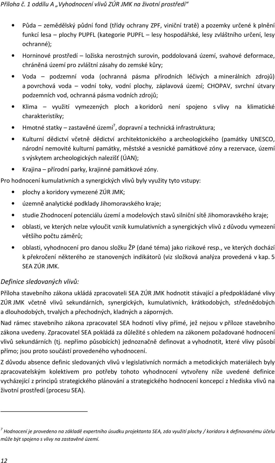 zdrojů) a povrchová voda vodní toky, vodní plochy, záplavová území; CHOPAV, svrchní útvary podzemních vod, ochranná pásma vodních zdrojů; Klima využití vymezených ploch a koridorů není spojeno s