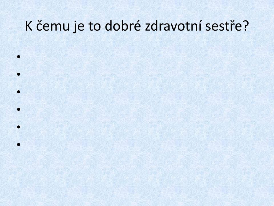 zdravotní