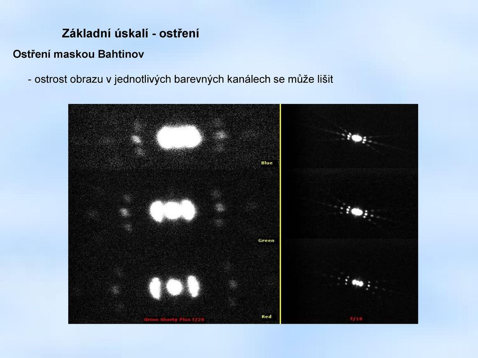 ostrost obrazu v