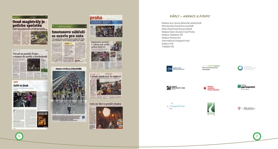 prostředí Nadace Open Society Fund Praha Nadace Vodafone ČR