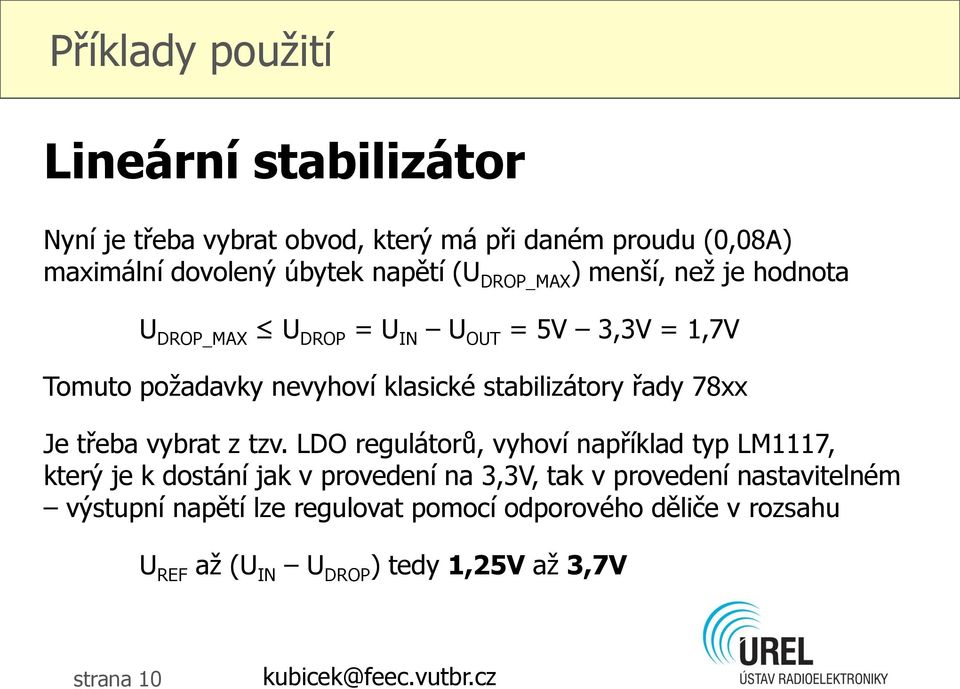 78xx Je třeba vybrat z tzv.