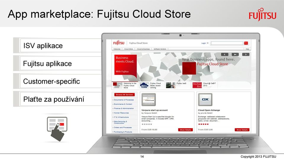 Fujitsu aplikace