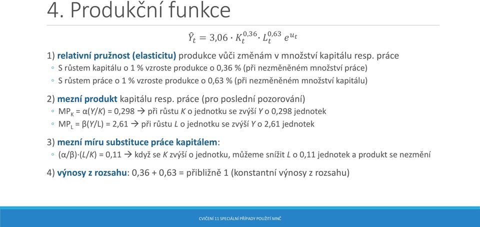 produkt kapitálu resp.