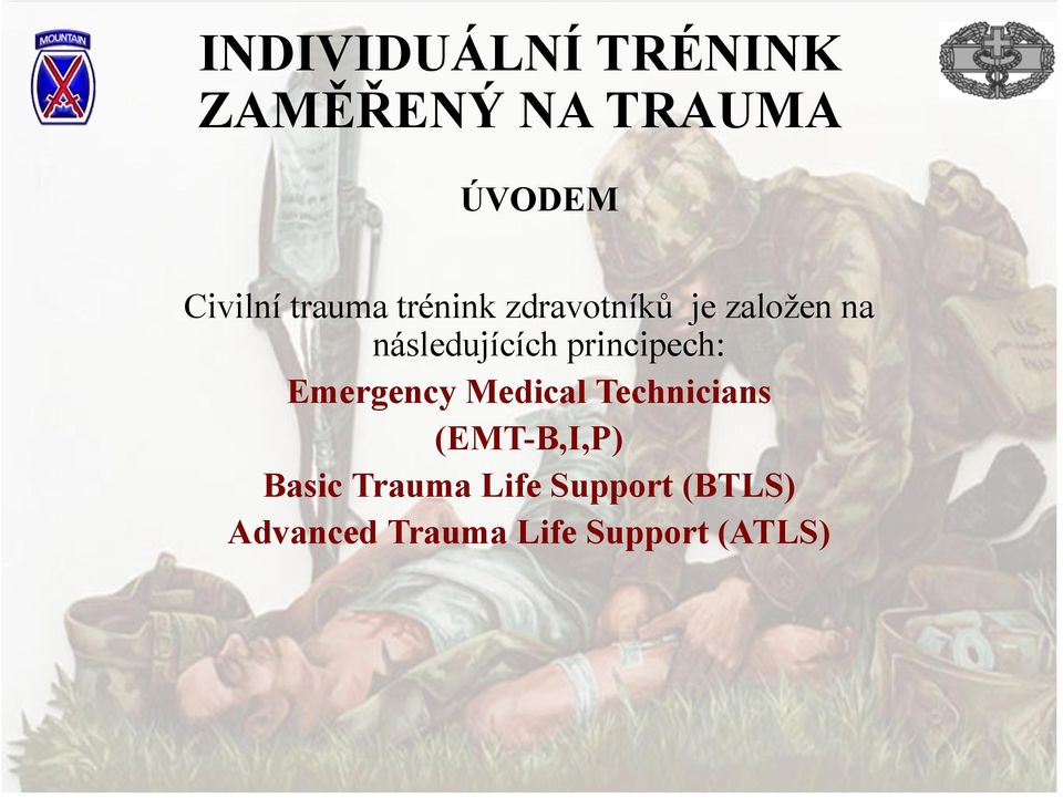 principech: Emergency Medical Technicians (EMT-B,I,P)