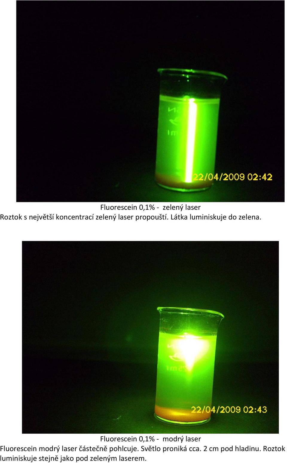 Fluorescein 0,1% - modrý laser Fluorescein modrý laser částečně