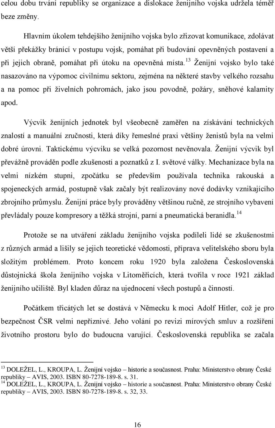na opevněná místa.