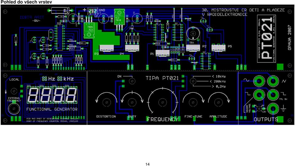 vrstev 14