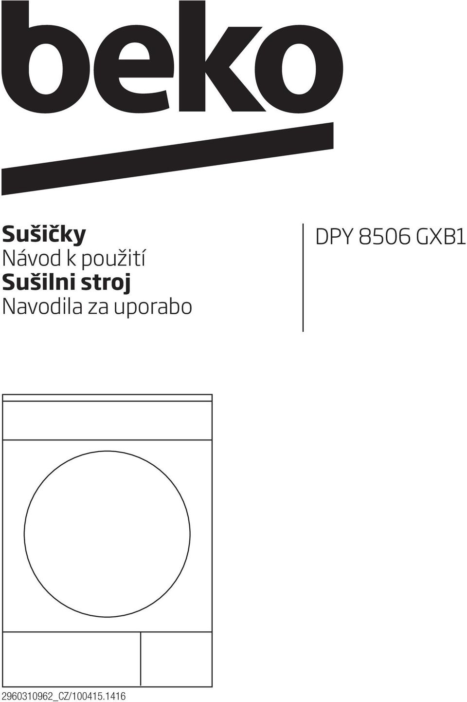 za uporabo DPY 8506