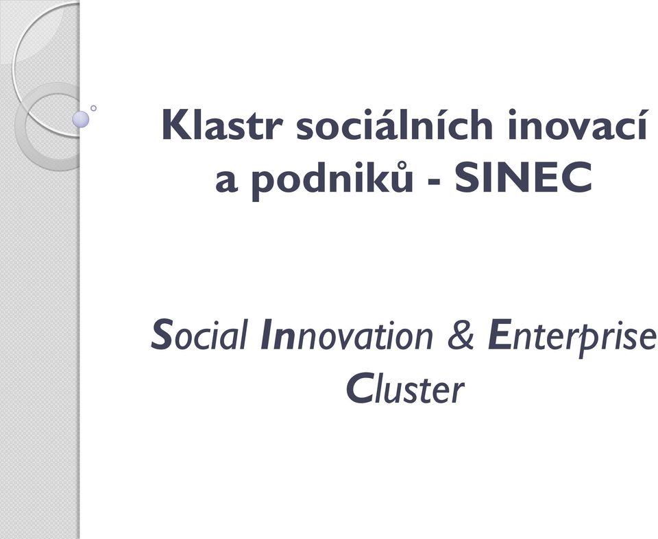 SINEC Social