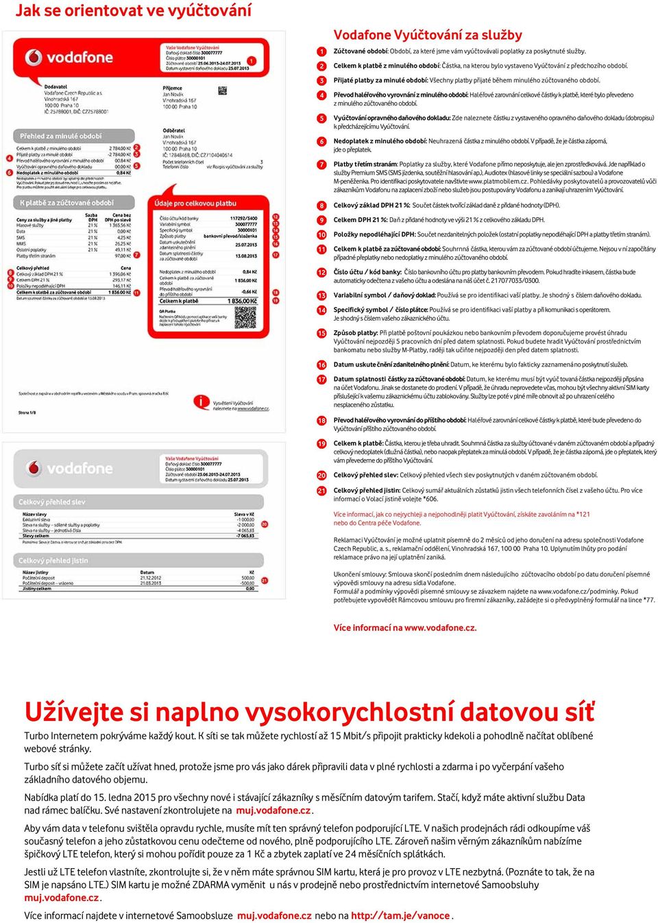 4 Převod haléřového vyrovnání z minulého období: Haléřové zarovnání celkové částky k platbě, které bylo převedeno z minulého zúčtovaného období.