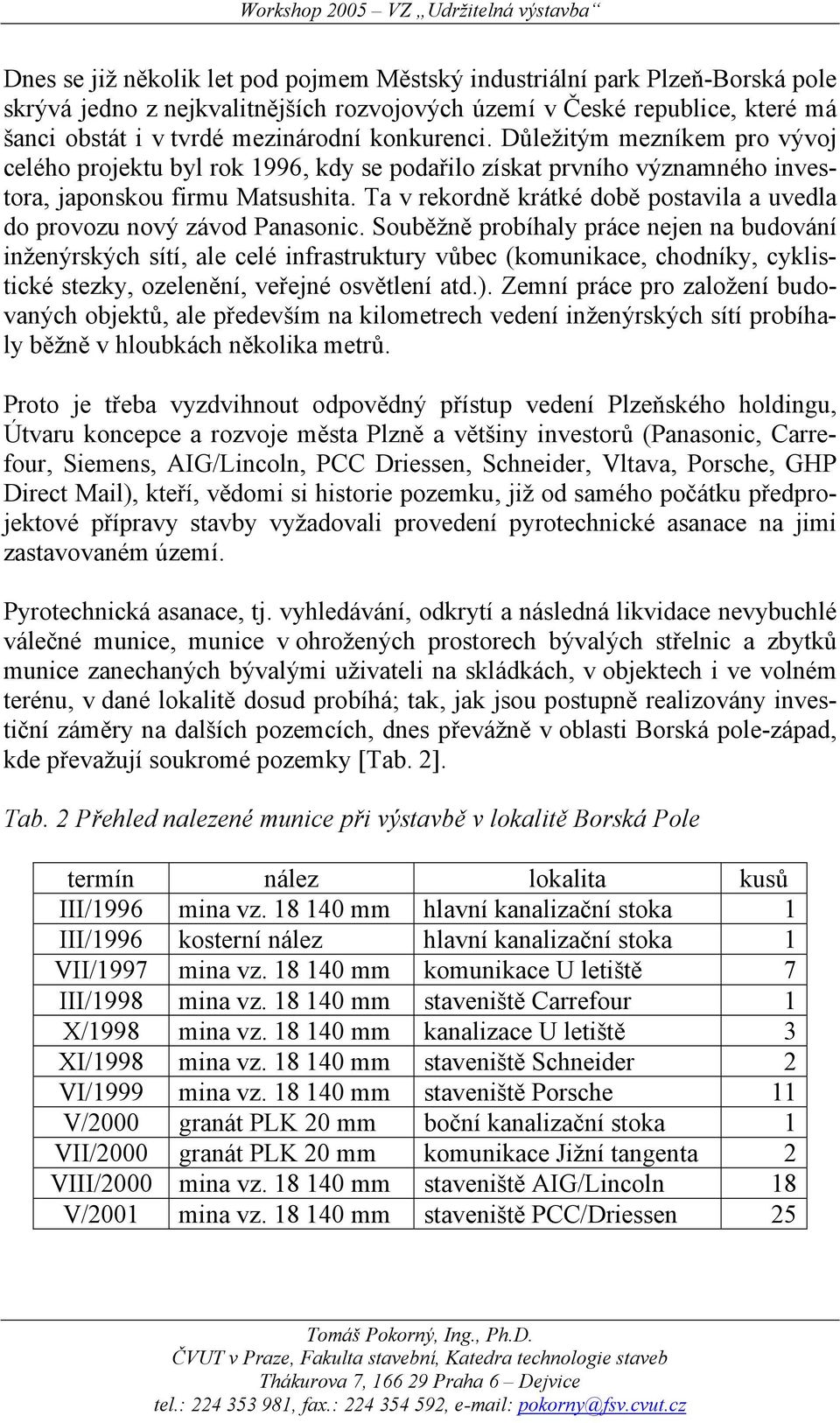 Ta v rekordně krátké době postavila a uvedla do provozu nový závod Panasonic.