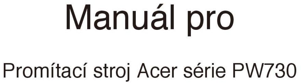 stroj Acer