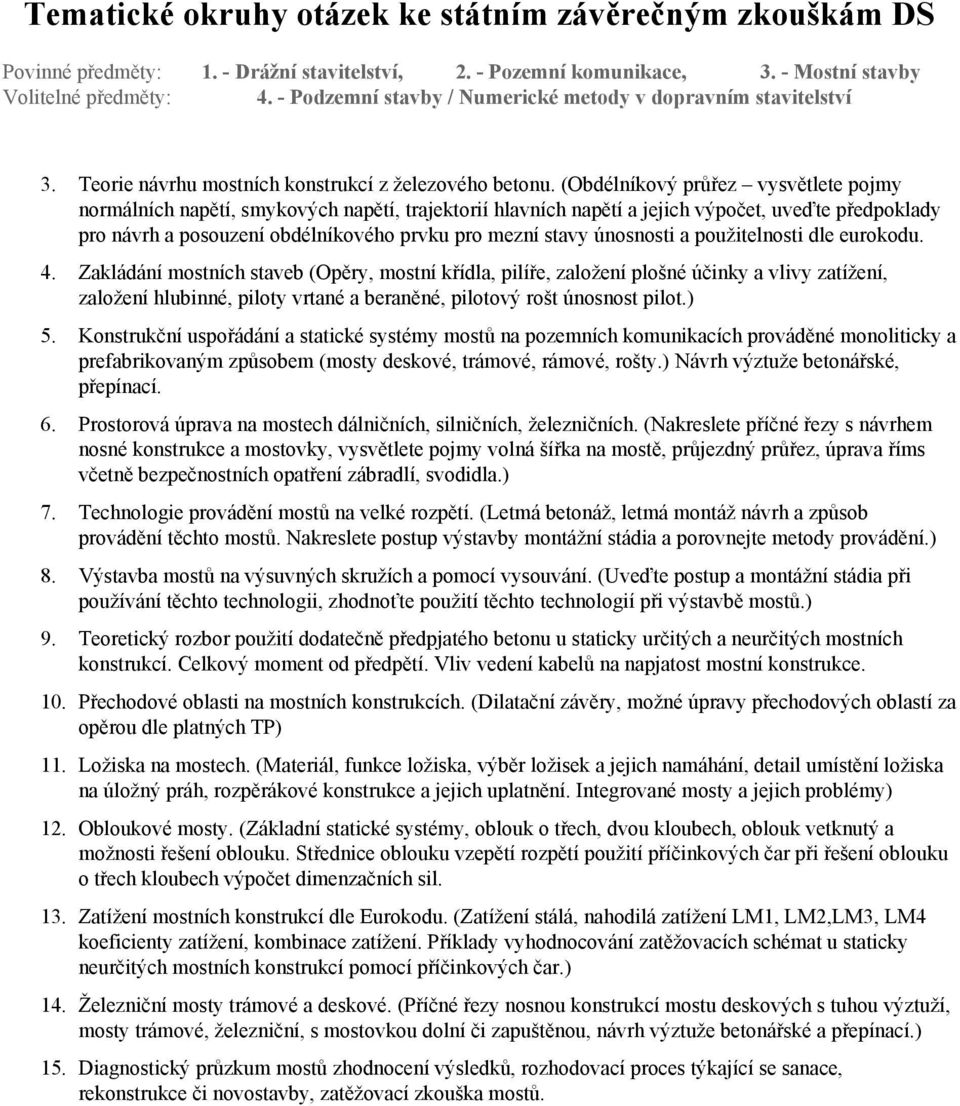 únosnosti a použitelnosti dle eurokodu. 4.