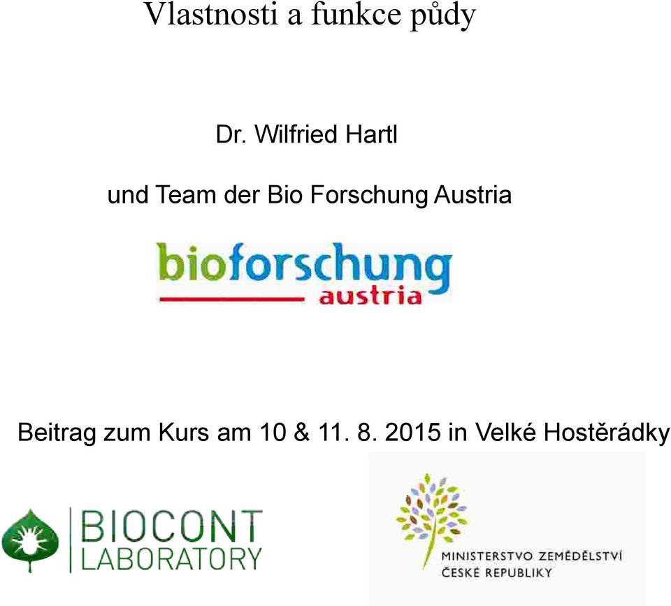 Forschung Austria Beitrag zum