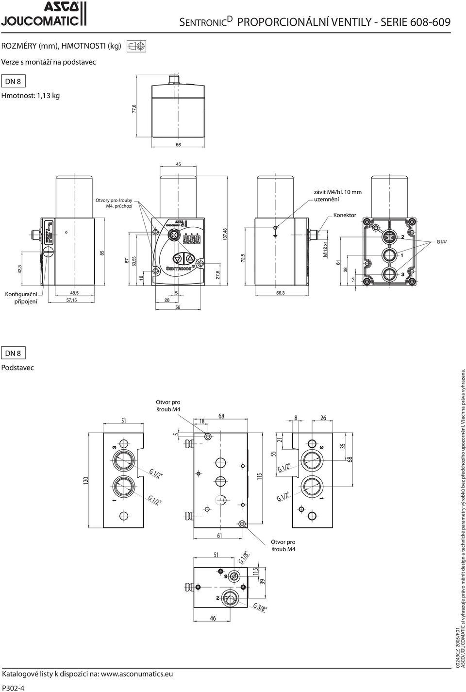 podstavec DN 8 DN