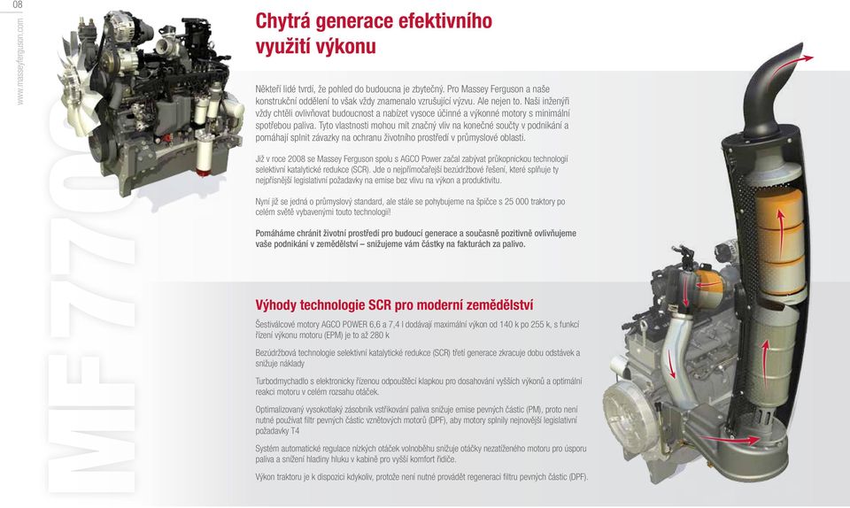 Naši inženýři vždy chtěli ovlivňovat budoucnost a nabízet vysoce účinné a výkonné motory s minimální spotřebou paliva.