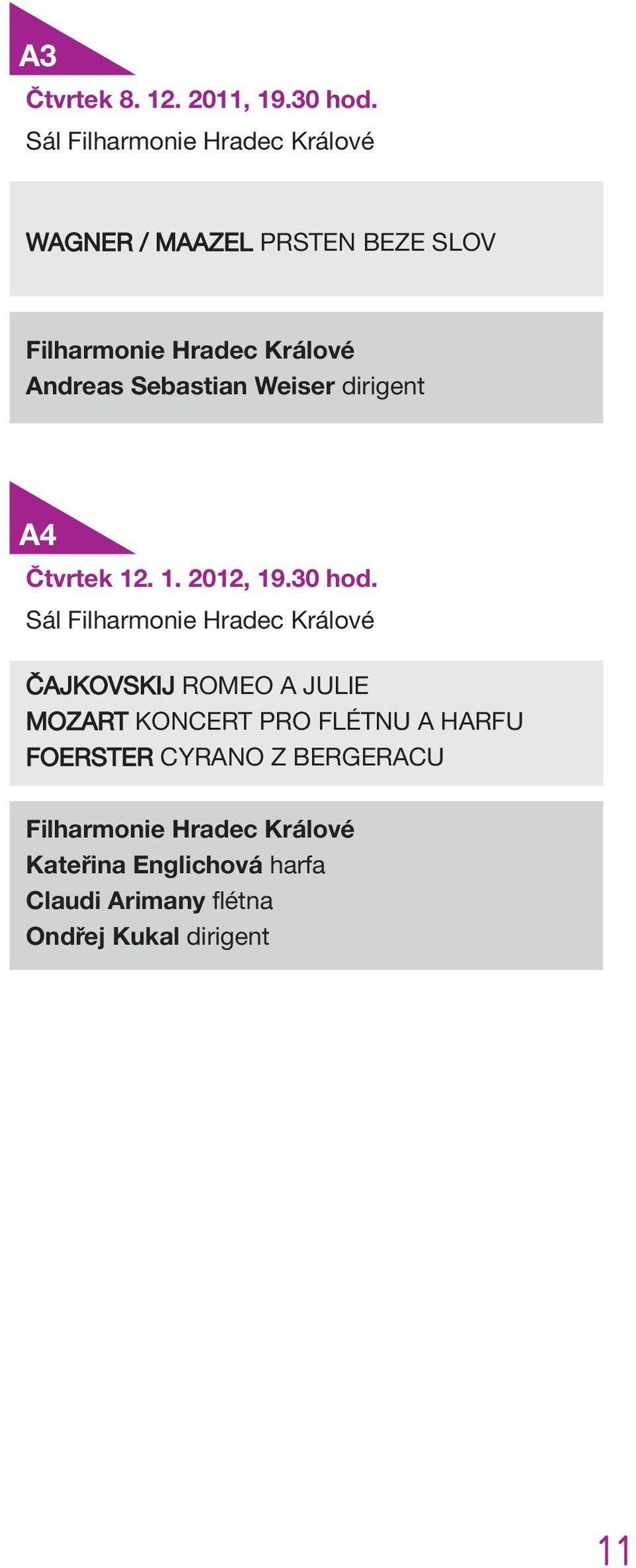 dirigent A4 Čtvrtek 12. 1. 2012, 19.30 hod.