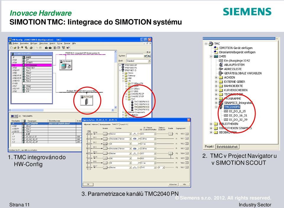 TMC integrováno do HW-Config 2.