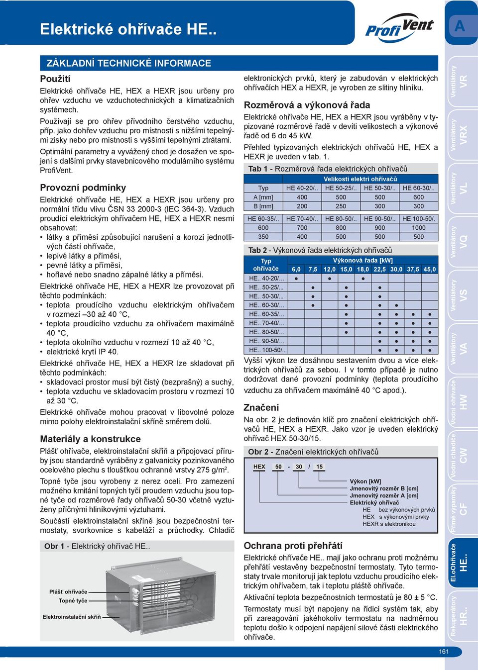 Optimální parametry a vyvážený chod je dosažen ve spojení s dalšími prvky stavebnicového modulárního systému ProfiVent.