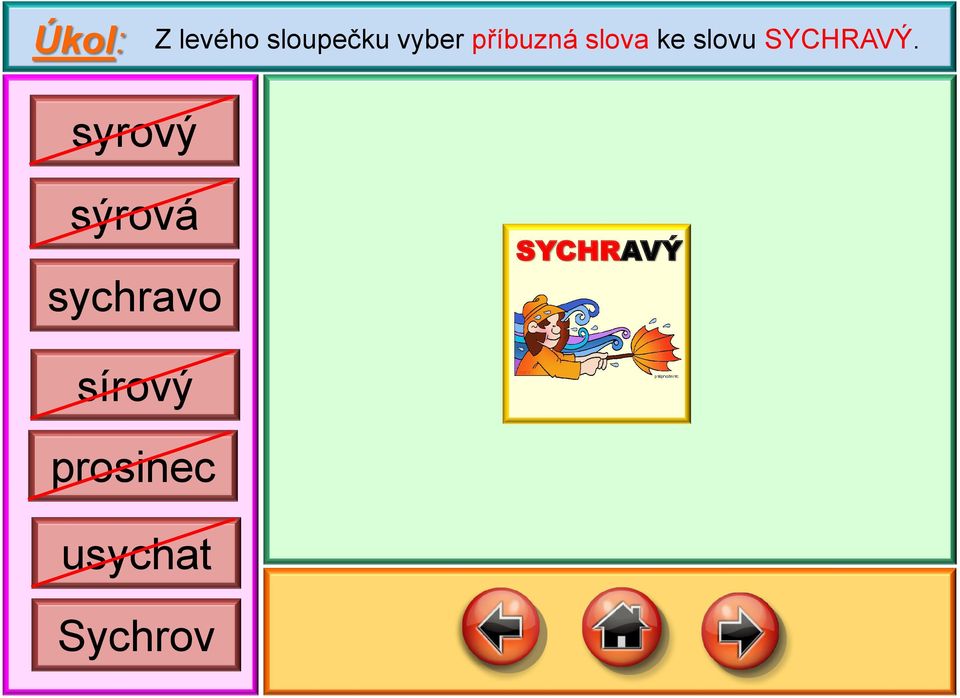 SYCHRAVÝ.