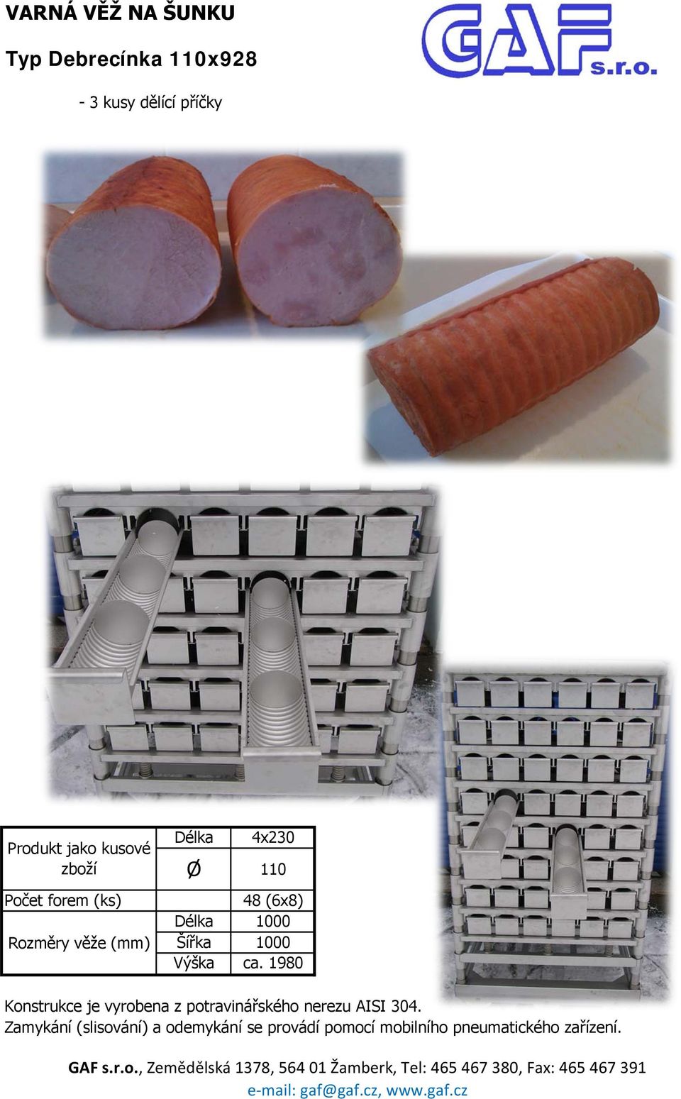 48 (6x8) Délka 1000 Šířka 1000 Výška ca.