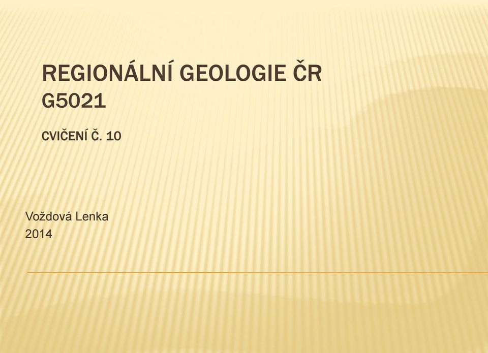 G5021 CVIČENÍ Č.