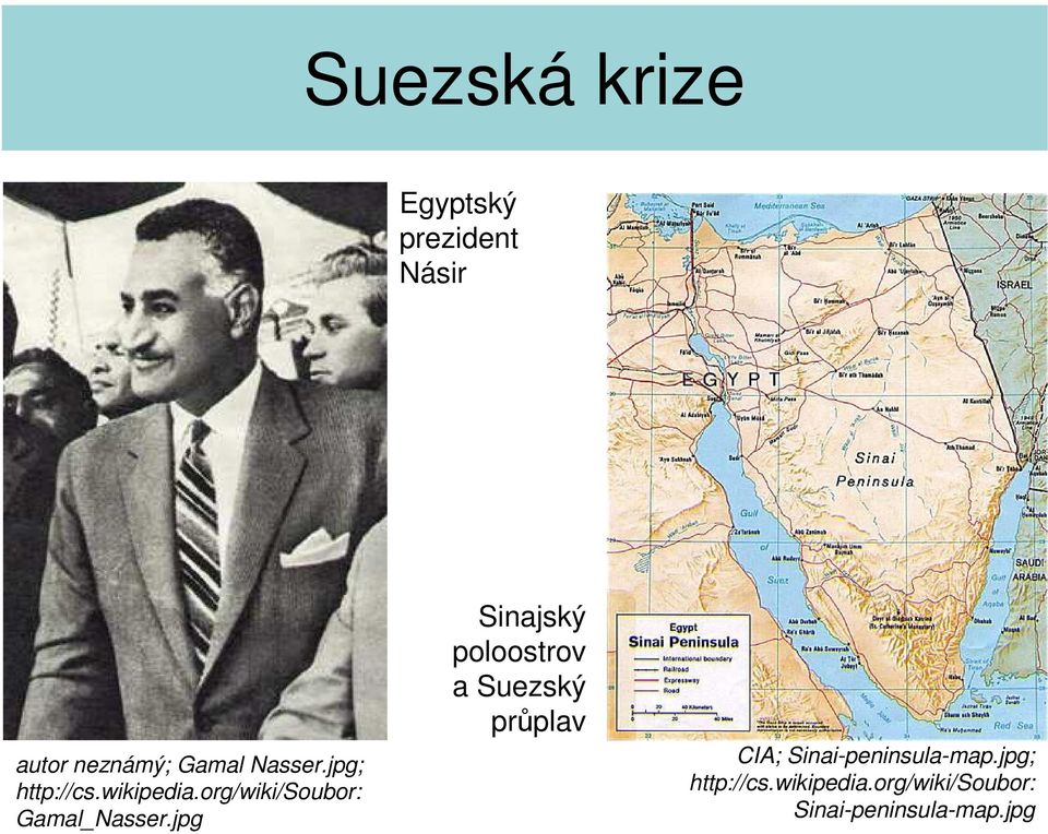 jpg Sinajský poloostrov a Suezský průplav CIA;