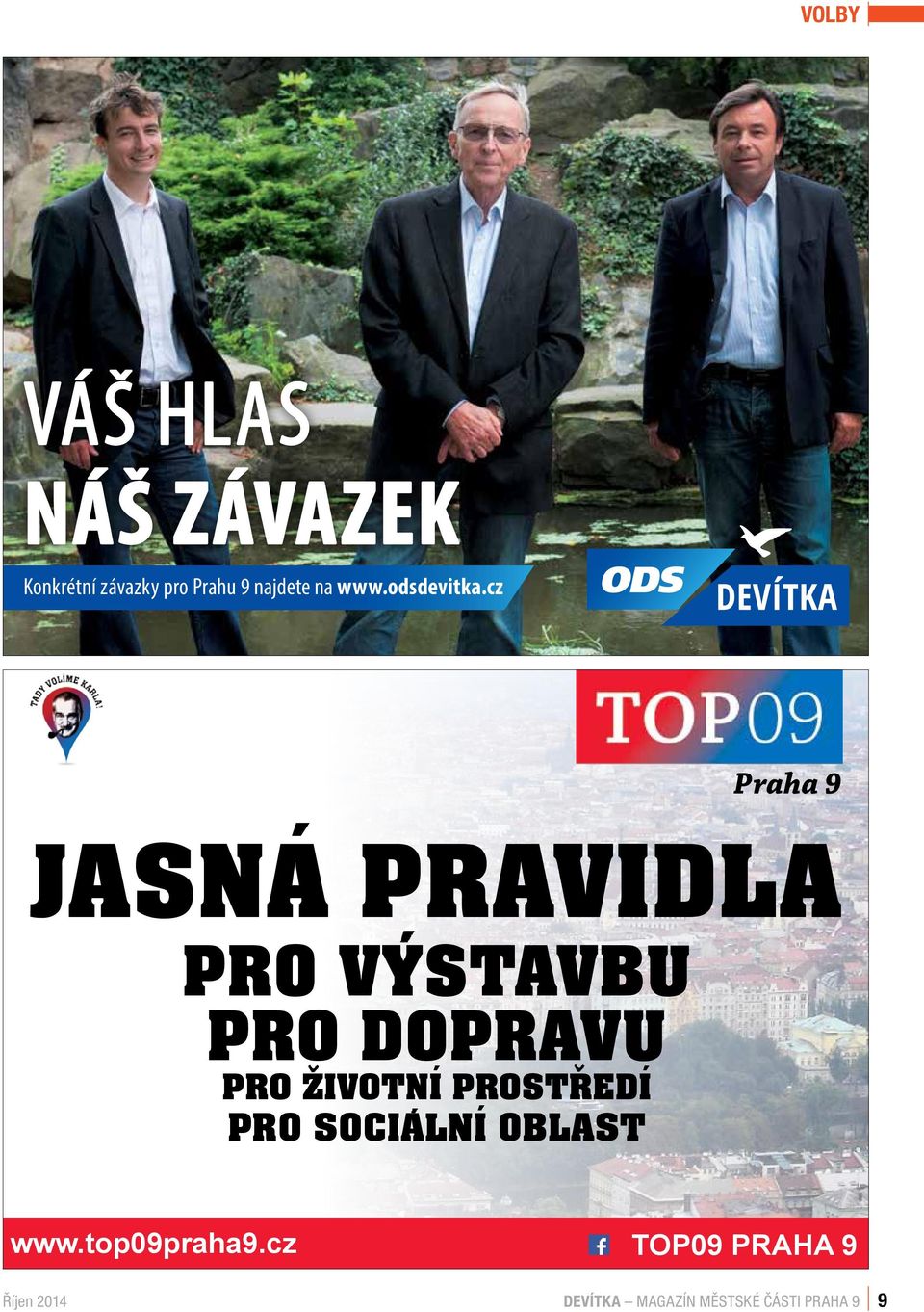 cz Praha 9 JASNÁ PRAVIDLA PRO VYSTAVBU PRO DOPRAVU PRO