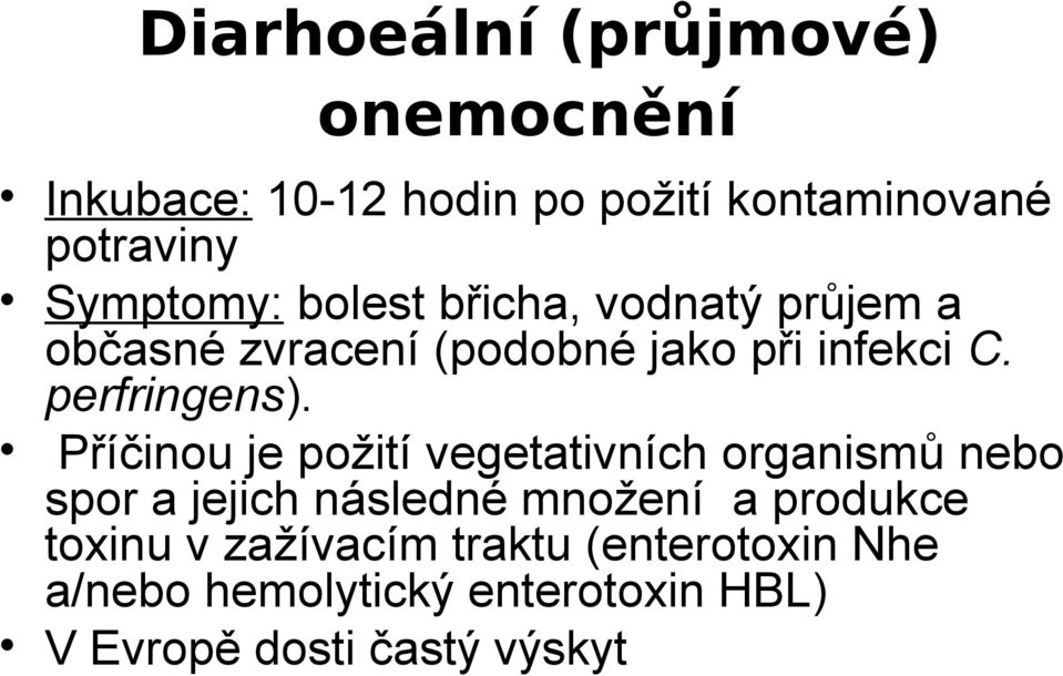 perfringens).