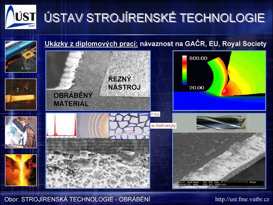 NÁSTROJ σ např. a-si 3 N 4 ~ 1 nm např.