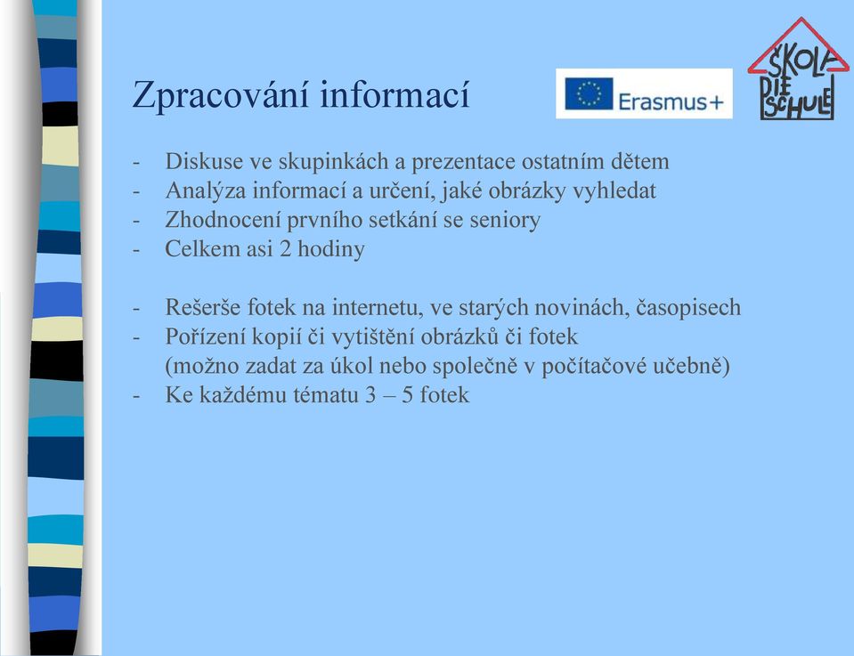 Rešerše fotek na internetu, ve starých novinách, časopisech - Pořízení kopií či vytištění