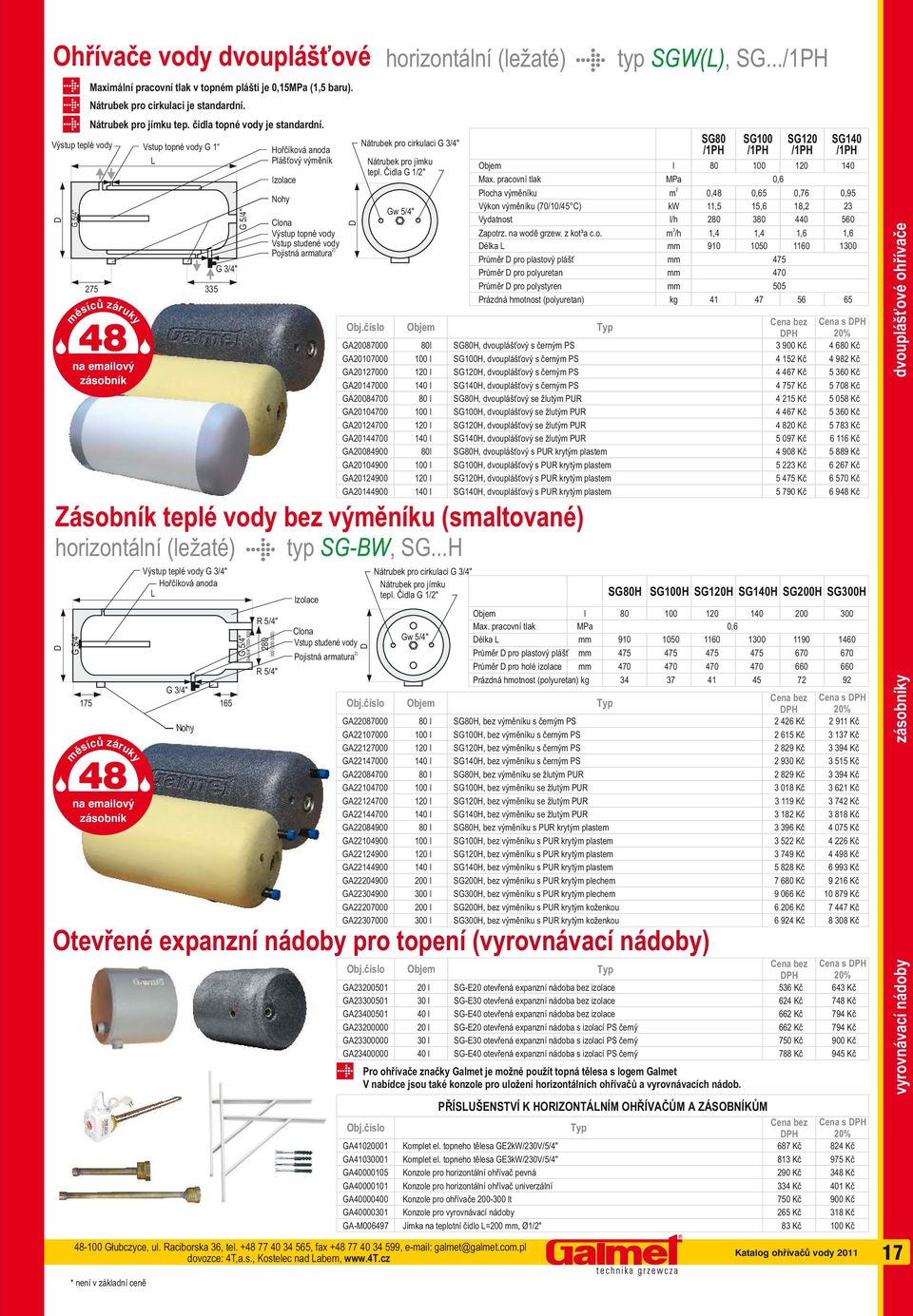 Vstup topné vody G 1 48 G /4" G /4" Nohy 5 G /4" 165 Gw 6/4" (00-00l) R 5/4" 80 00 (00-00l) R 5/4" Plášťový výměník Izolace Nohy Clona Výstup topné vody Pojistná armatura ) Izolace Clona Pojistná