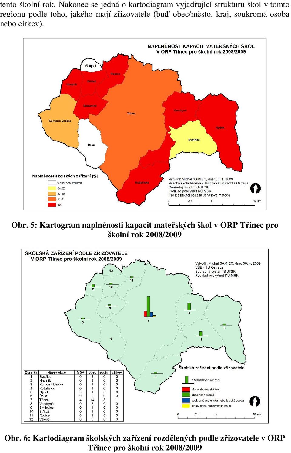 mají zřizovatele (buď obec/město, kraj, soukromá osoba nebo církev). Obr.